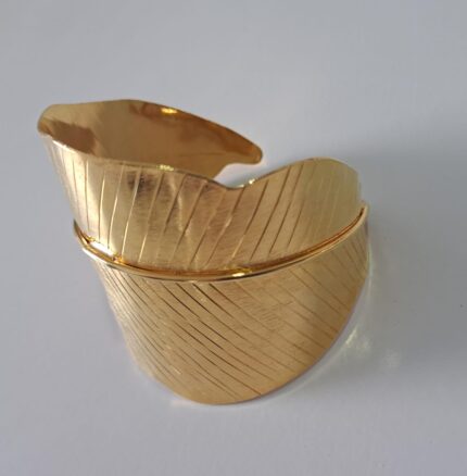 Brazalete Hoja Bronce