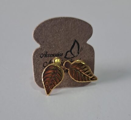 Aretes Hojitas Pequeñas