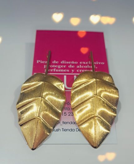 Aretes Diseño Hoja
