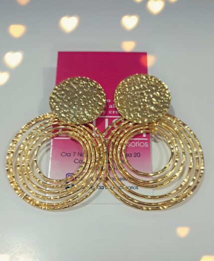 Aretes Circulo Espiral