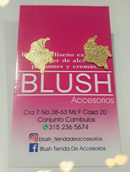Aretes Topo Diseño Colombia
