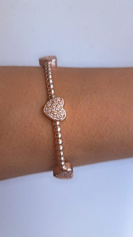 Pulsera Corazones